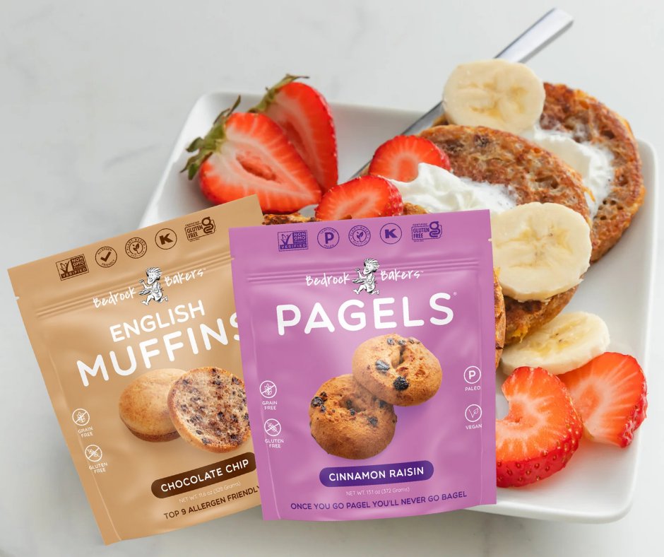 Precision Sales NY (@psm_newyork) on Twitter photo Bedrock Bakers Pagels are Certified Gluten Free, Paleo, Vegan, and Kosher. They are a great bread or bagel replacement for those who choose a plant-based lifestyle and seek a healthier option.
<a href="/NaturalGrocers/">Natural Grocers</a> <a href="/MOMsOrganicMrkt/">MOM's Organic Market</a> <a href="/Balduccis/">Balducci's</a> <a href="/KingsFoodMkts/">Kings Food Markets</a> @KingKullen @wildbynaturemkt Bedrock Bakers Pagels are Certified Gluten Free, Paleo, Vegan, and Kosher. They are a great bread or bagel replacement for those who choose a plant-based lifestyle and seek a healthier option.
<a href="/NaturalGrocers/">Natural Grocers</a> <a href="/MOMsOrganicMrkt/">MOM's Organic Market</a> <a href="/Balduccis/">Balducci's</a> <a href="/KingsFoodMkts/">Kings Food Markets</a> @KingKullen @wildbynaturemkt