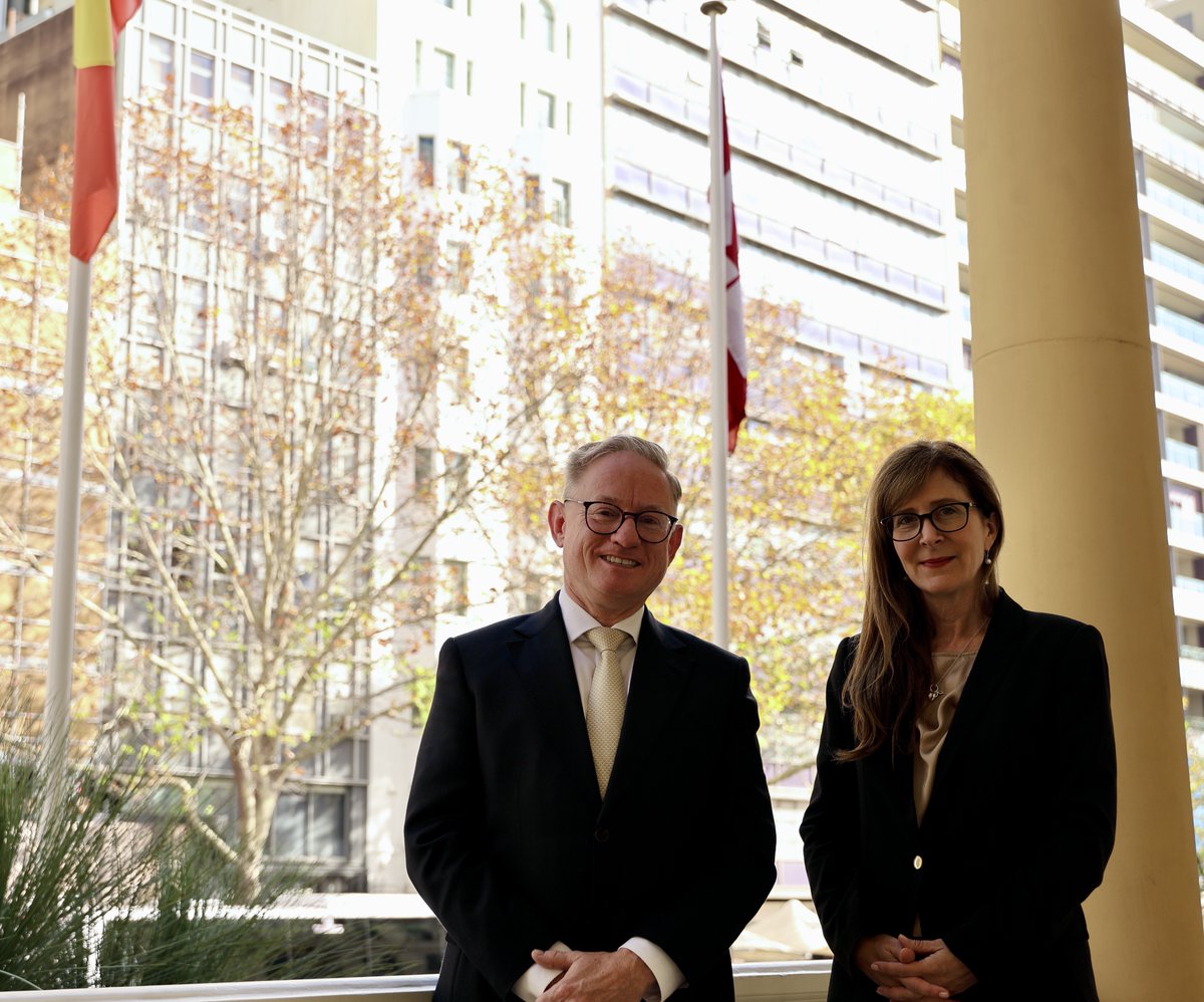 Today, the Speaker &amp; I welcomed the High Commissioner for Canada to Australia, Her Excellency Dr Julie Sunday, to the NSW Parliament. 🇨🇦🇦🇺
 
I look forward to working with the High Commissioner to continue to build on our strong relationship with Canada for the benefit of NSW. 🤝