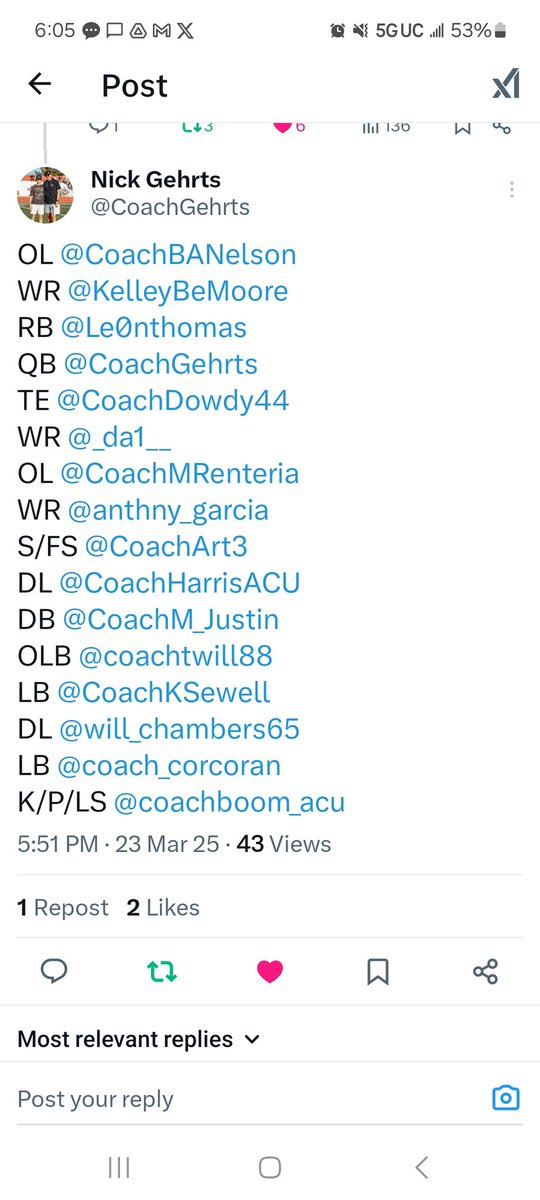Kelley Moore (@kelleybemoore) on Twitter photo <a href="/WFCoachCampbell/">Steve Campbell</a> hosting <a href="/QC_football/">Queen Creek Football</a> <a href="/CoachEndersRMHS/">Kyle Enders</a> <a href="/alaqcfootball/">ALA QC Football</a> to the evening showcase! RNME: Right Now Means Everything. These boys showing out! <a href="/jeffbowen/">Jeff Bowen</a> <a href="/CoachM_Justin/">Marcellus Justin</a> <a href="/CoachBANelson/">Coach Brett Nelson</a> <a href="/CoachDowdy44/">Clayton Dowdy</a> <a href="/coachtwill88/">Coach Will</a> <a href="/WFCoachCampbell/">Steve Campbell</a> hosting <a href="/QC_football/">Queen Creek Football</a> <a href="/CoachEndersRMHS/">Kyle Enders</a> <a href="/alaqcfootball/">ALA QC Football</a> to the evening showcase! RNME: Right Now Means Everything. These boys showing out! <a href="/jeffbowen/">Jeff Bowen</a> <a href="/CoachM_Justin/">Marcellus Justin</a> <a href="/CoachBANelson/">Coach Brett Nelson</a> <a href="/CoachDowdy44/">Clayton Dowdy</a> <a href="/coachtwill88/">Coach Will</a>
