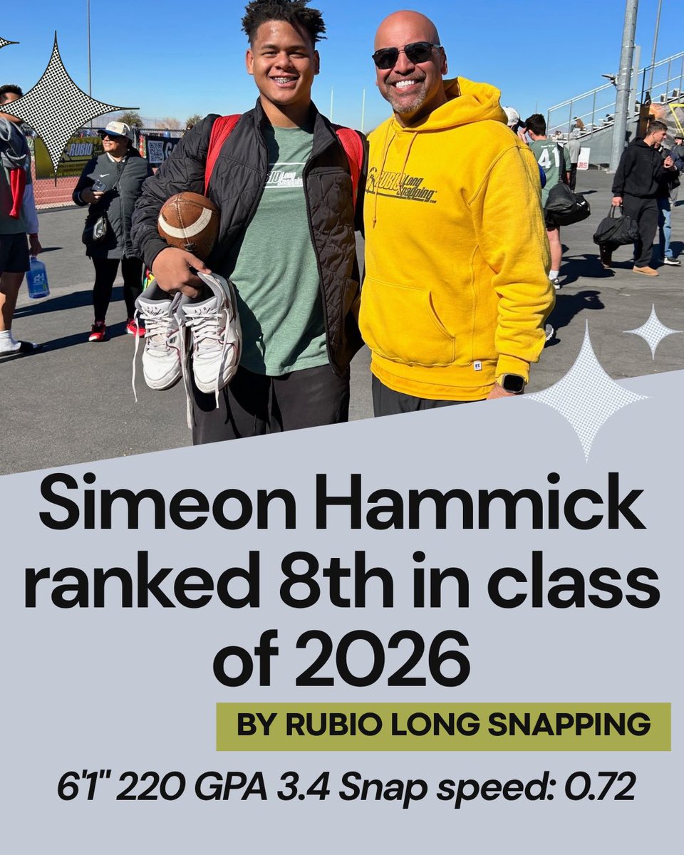 Simeon Hammick LS ‘26 4.5 ⭐️ (@simeonhammick) on Twitter photo Ranked 8th in the nation… for now. I’m coming for that top spot, and I don’t miss. Coaches—if you want a dog who snaps like it’s personal, I’m him. #ClassOf2026 #BuiltForThis #StudentAthlete <a href="/T_Woodbury11/">Tory Woodbury</a> <a href="/JanicePettyjoh1/">Janice Pettyjohn</a> <a href="/HCWillieSimmons/">Coach Willie Simmons</a> <a href="/CoachT_Spencer/">Tony (TS) Spencer</a> <a href="/FSUCoachJP/">John Papuchis</a> <a href="/CoachBiagi/">Coach Marty Biagi</a> Ranked 8th in the nation… for now. I’m coming for that top spot, and I don’t miss. Coaches—if you want a dog who snaps like it’s personal, I’m him. #ClassOf2026 #BuiltForThis #StudentAthlete <a href="/T_Woodbury11/">Tory Woodbury</a> <a href="/JanicePettyjoh1/">Janice Pettyjohn</a> <a href="/HCWillieSimmons/">Coach Willie Simmons</a> <a href="/CoachT_Spencer/">Tony (TS) Spencer</a> <a href="/FSUCoachJP/">John Papuchis</a> <a href="/CoachBiagi/">Coach Marty Biagi</a>