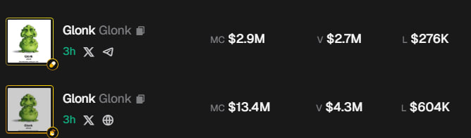 THIS IS THE GAYEST SHIT I'VE EVER SEEN.

<a href="/a1lon9/">alon</a> PUT YOUR DICK ON THE TABLE A LITTLE BIT NIGGA. 

YOU EXTRACTED MULTI 9 FIGS FROM THE TRENCHES.

PUT A MIL IN THE CHART AND BURN THAT SHIT.

POST THE CA.

NOT "WHATEVER HAPPENS HAPPENS"

HOW ARE YOU LETTING BONK F@GS MOG YOU WITH