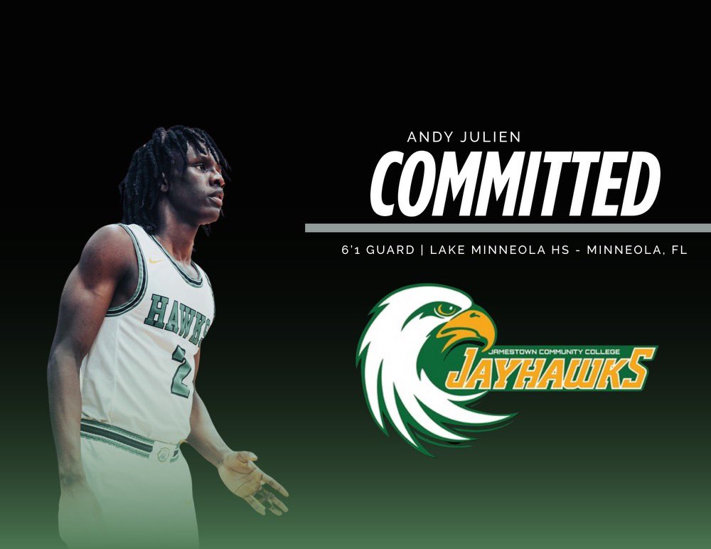 6’1 Senior G  <a href="/julien8_andy/">ANDY Julien</a> has committed to DII JuCo
 Jamestown CC (NY)