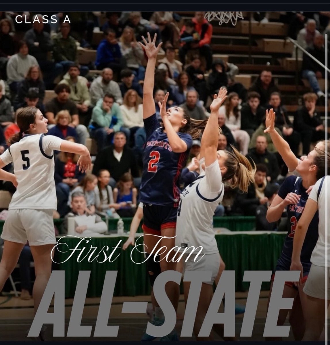 Congratulations to Broadalbin senior Molly Russom selected first team all New York State.🏀