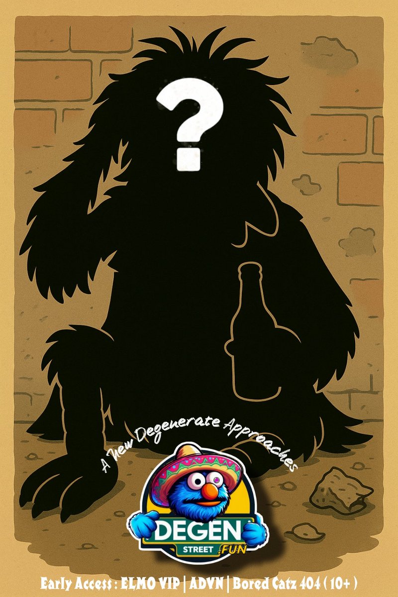 🚨 Early Access Alpha 🚨

📢 A New Degenerate Approaches

$ELMO prepares a welcome party on #DegenStreet 🏡

If you are :
<a href="/ELMoCronos/">$ELMO</a> VIP | 20M+
<a href="/BoredCatzClub/">BORED CATZ CLUB | 404 | .CRO</a> 404 | 10+
or  hold any f@ADVN_NFT 

Dm <a href="/ELMoCronos/">$ELMO</a> for early access details!!
