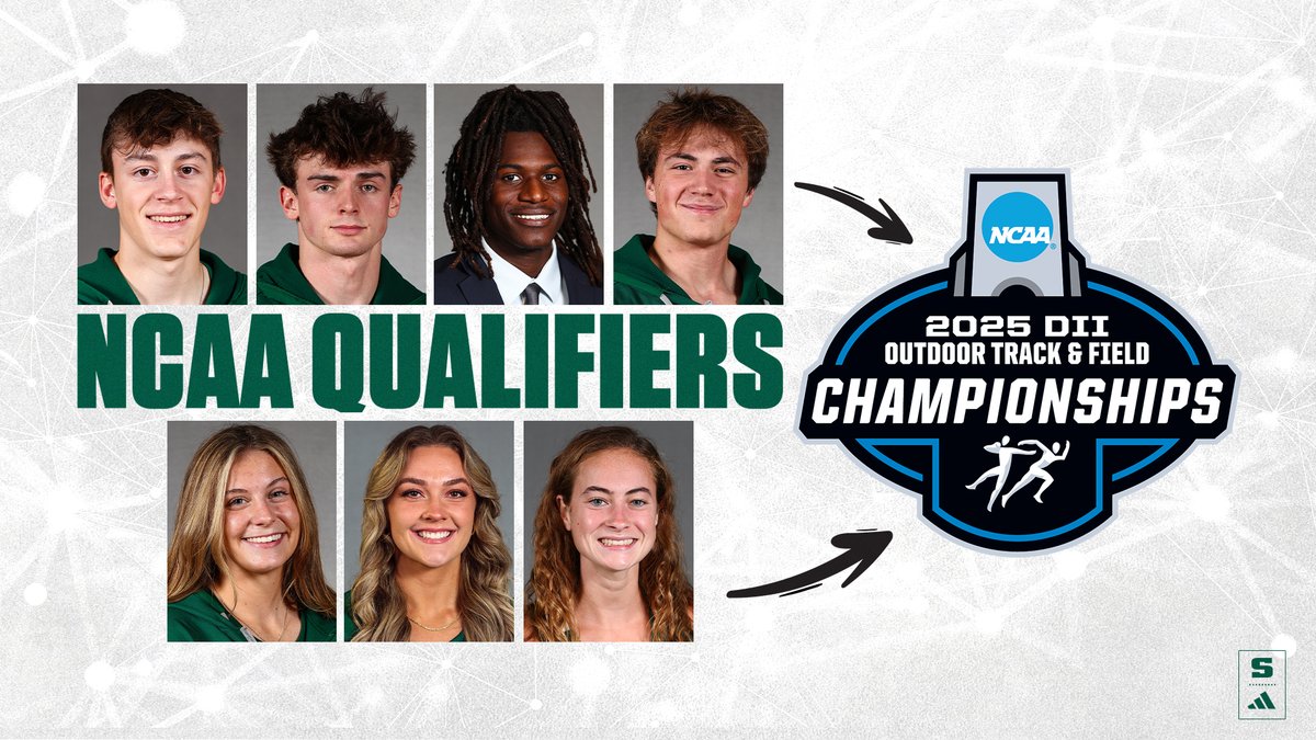 T&amp;F: Slippery Rock will send seven track &amp; field athletes to Pueblo, Colorado for the 2025 NCAA Division II National Championships May 22-24 after the NCAA announced the accepted entries Tuesday night.

Details🔗: tinyurl.com/26ec8o8n