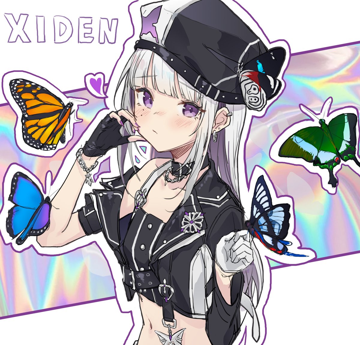 Dasiam11's tweet image. #XIDENART 蝴蝶