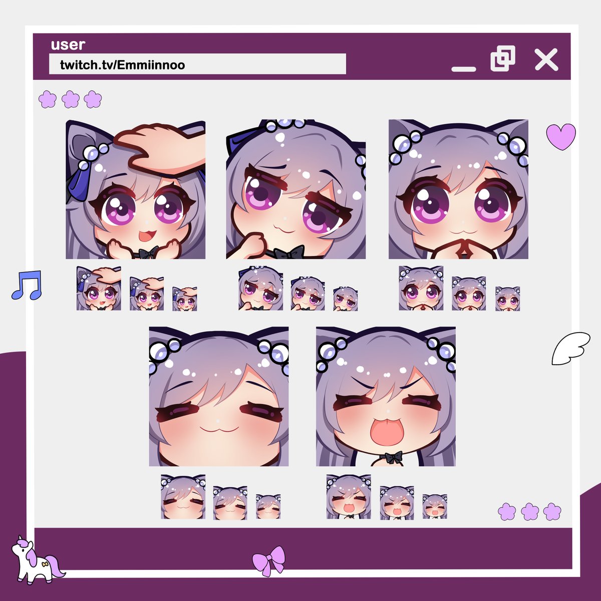 emmiinnoo's tweet photo. Keqing Genshin Impact Emotes now available on Ko-fi and Vgen shop
https://t.co/KrziVK4her
https://t.co/YliKMnpSac
#emilust #twitchemotes https://t.co/mQT6CmsQr9