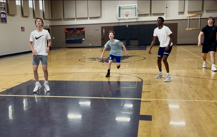 Spot23light's tweet photo. What started as After Skills sessions with 3rd to 5th graders at Horizon eventually developed into a competitive shooting followed by 2v2 with high school players. https://t.co/MZprvzTpFk