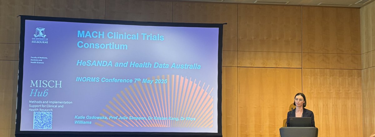 MISCH Research Hub (@mischhub) on Twitter photo Great to see Katie presenting at <a href="/INORMS_REWG/">INORMS Research Evaluation Group</a>.
"It was a great opportunity to showcase the co-design and development of Health Data Australia and share my perspective on Open Science as a global movement.”
shorturl.at/Jds7b #ARDC Great to see Katie presenting at <a href="/INORMS_REWG/">INORMS Research Evaluation Group</a>.
"It was a great opportunity to showcase the co-design and development of Health Data Australia and share my perspective on Open Science as a global movement.”
shorturl.at/Jds7b #ARDC