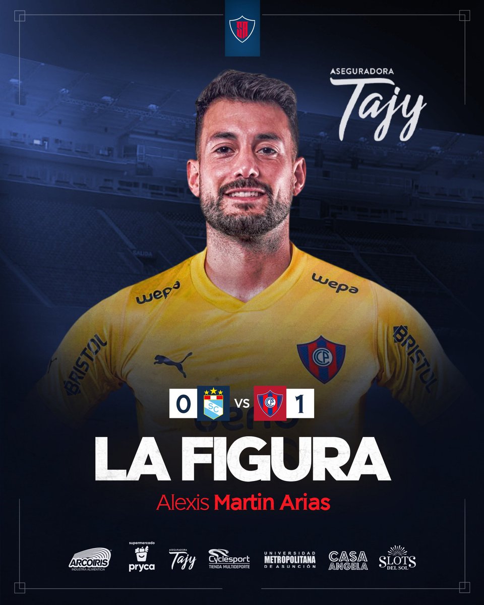 sentiazulgrana's tweet photo. IM-PRE-SIO-NAN-TE 🔥

Martín Arias le dió los 3 puntos a Cerro Porteño hoy! 🤩 https://t.co/ARajZfZKG9