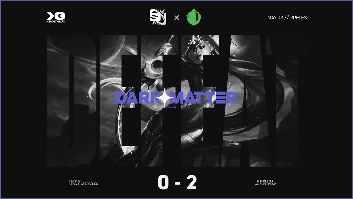 A formidable opponent. 

GGs <a href="/mintgaminglol/">MINT Gaming</a> 

#BurnBright💫| #ACL
