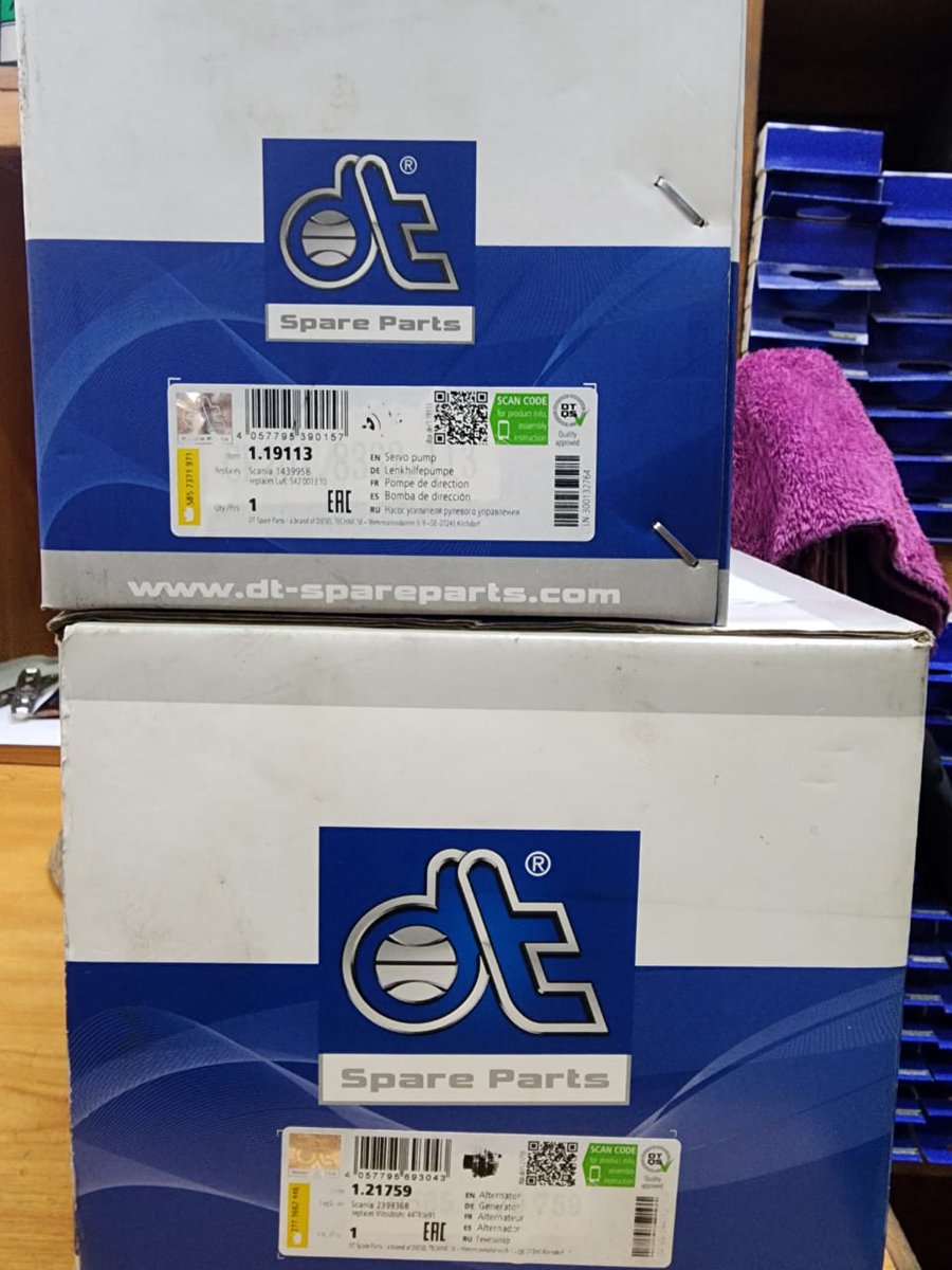 ssm_spareparts's tweet image. 🔧Brand Spotlight – Diesel Technic (DT)
One of our top suppliers at SSM.
🇩🇪 Trusted German aftermarket brand with 43,000+ parts for trucks, buses &amp;amp; trailers.
Reliable, consistent, and always in our stockroom.
📞 03-6188 0066
#DieselTechnic #TruckParts #SSM #DTSpareParts #LoriTips