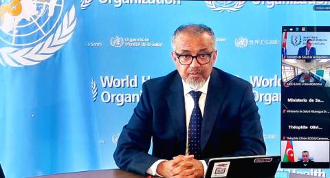 Health ministers of Non-Aligned Movement countries approve declaration against the #blockade imposed by the U.S. against #Cuba.

The text demands an end to unilateral coercive measures and recognizes Cuba's efforts in global health system, despite limitations.