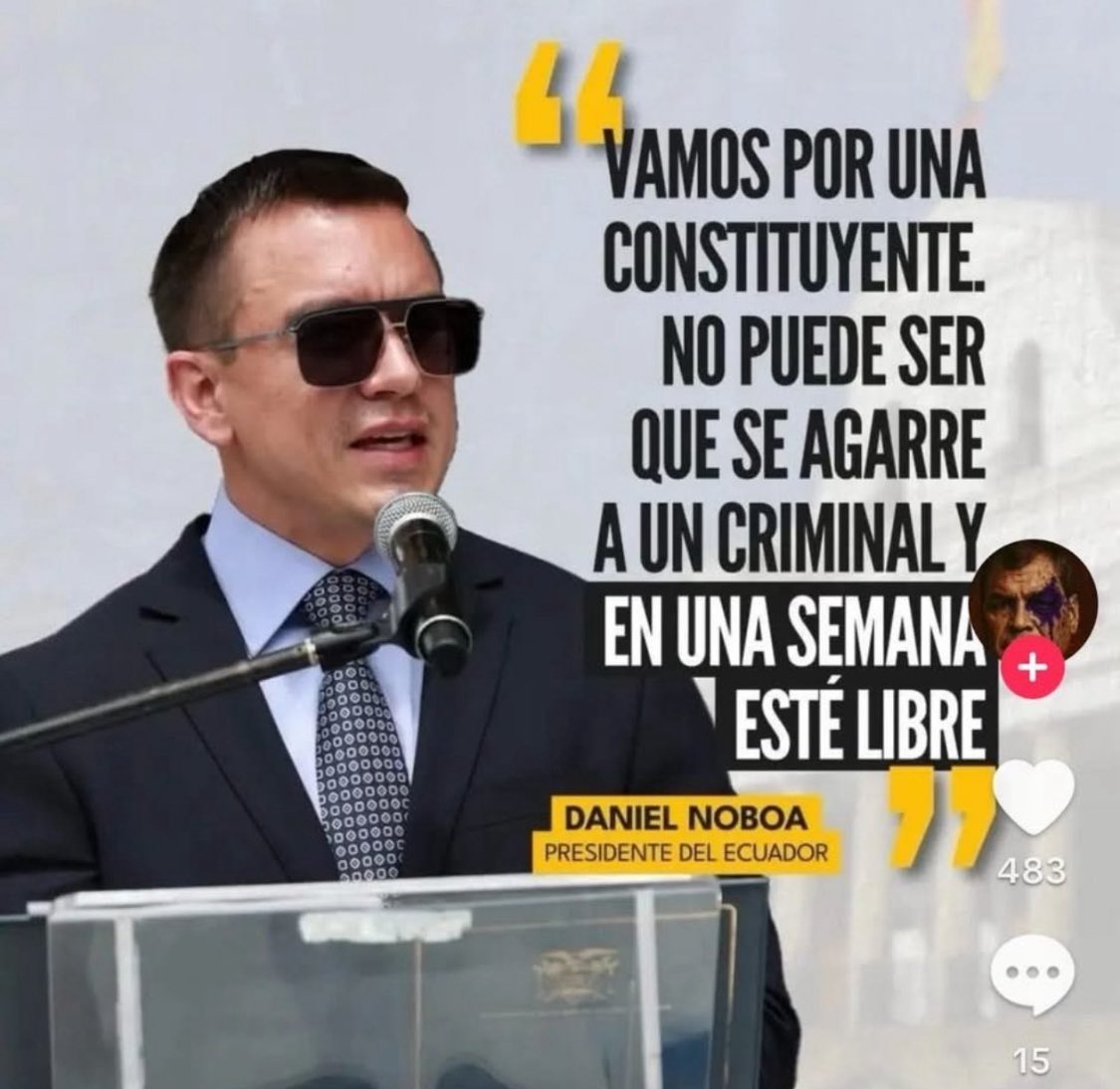 galosanchez20's tweet image. Qué frustrante es vivir en un país cuyo presidente es tan ignorante que piensa que estos temas los puede solucionar una nueva constitución. Pero es aún más frustrante vivir en un país lleno de idiotas que le creen.