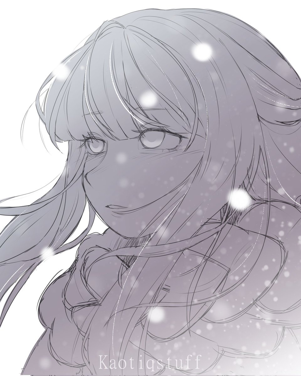 kaotiqstuff's tweet photo. ❄️ 
#frierenbeyondendsjourney #fernfrieren #fern #fanart https://t.co/XVNqMzrOwG