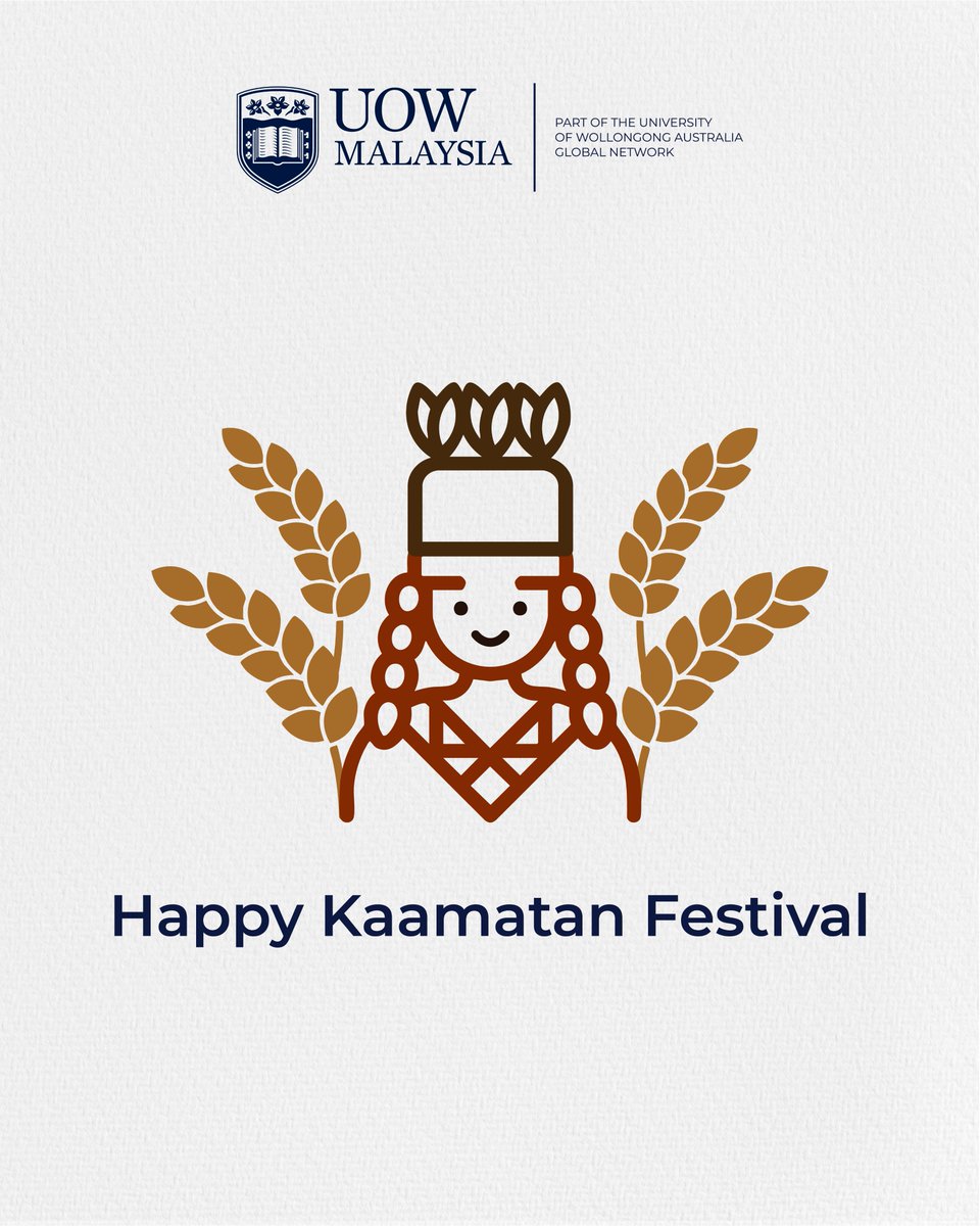 Wishing everyone a joyous and bountiful Harvest Festival! May this season bring prosperity, happiness, and unity to all, especially our friends and family in Sabah 🙏🌾

#UOWMalaysia #UOWesome #UOWMlife