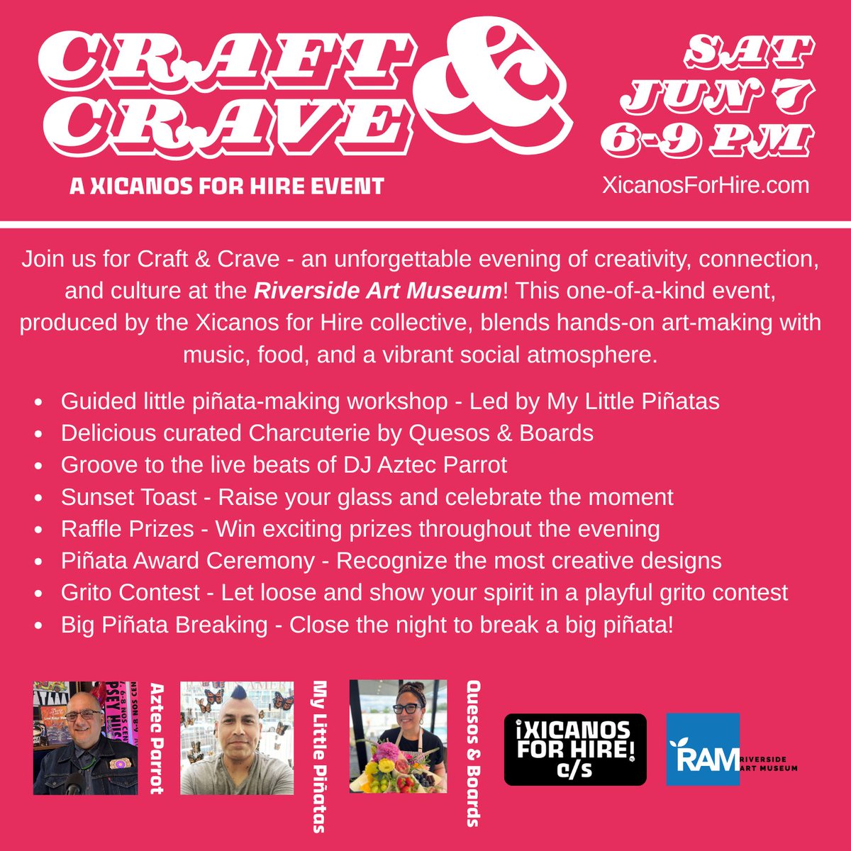 You won't want to miss Craft &amp; Crave, RSVP today!