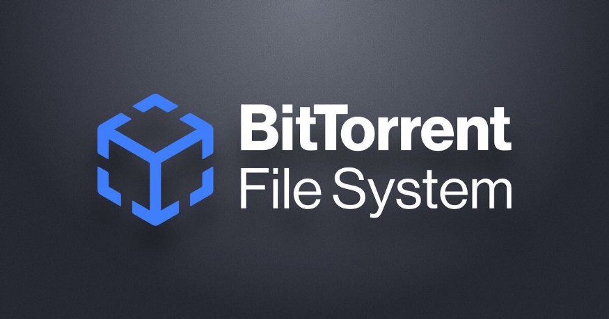 BitTorrent's tweet image. GM. Your files deserve better than a server in someone else’s basement. #BTFS says hi.