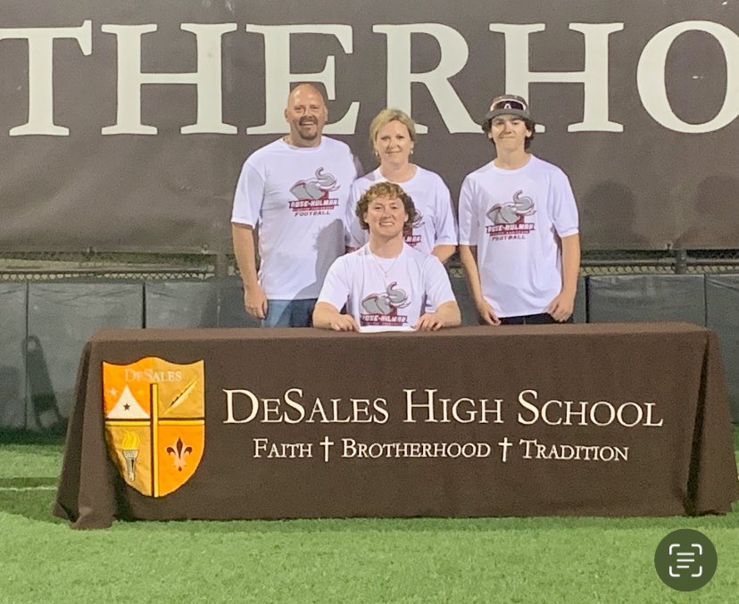 So proud of one of the hardest workers ever! <a href="/a_lanham17/">Aiden Lanham</a> off now to prestigious <a href="/RoseHulmanFB/">Rose-Hulman Football</a> where he’ll pursue (&amp; achieve) a degree in Engineering!