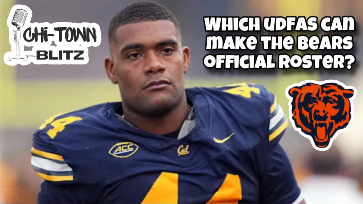 Chitownblitz's tweet image. Which UDFA this offseason will make the Bears roster this season? #chicagobears #nfl #NFLTwitter #NFLDraft2025
WATCH HERE: youtu.be/yZp4wcr-8iU?si…