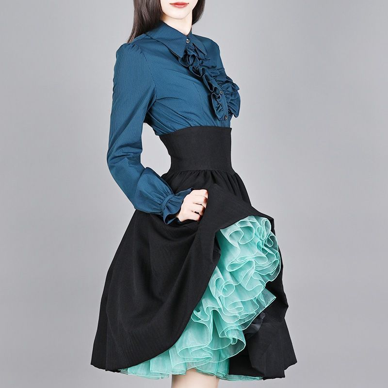 NOS_PROJECT's tweet image. 【coming soon】運命のパニエ　メロンソーダ　

高級オーガンジーを贅沢に重ねた、ふわり軽やかな特別仕様。  
しゅわしゅわと弾けるようなグリーンが、透明感のある光を纏います。  
クリームが溶けてしまう前に──  
心ほどける、初夏のパニエ。 
4月25日(金)18:00～START🍈🍹