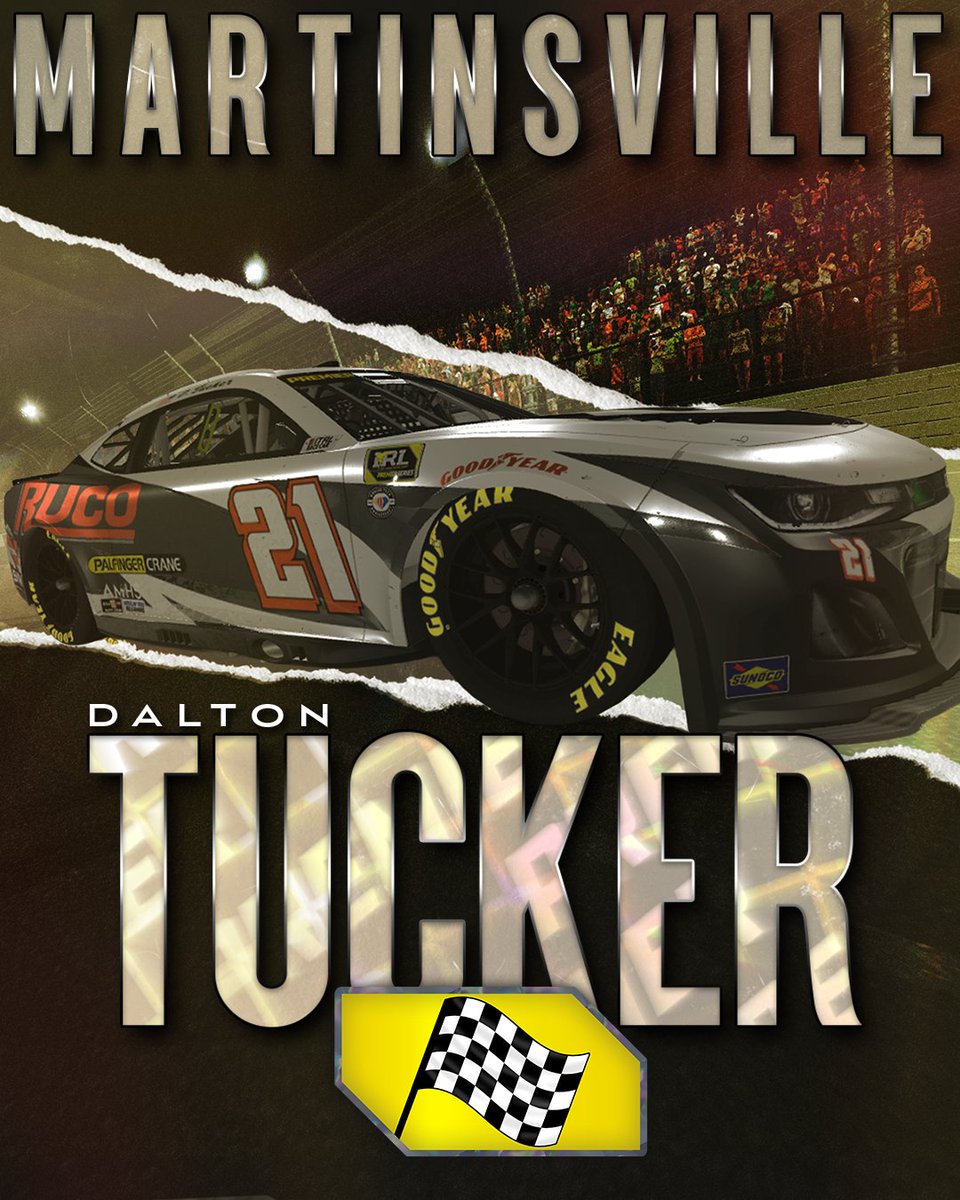 Tucker back in victory lane in Martinsville! The driver of the 21 takes his first points paying win of Season 10!

We're off next week and will jet off to Las Vegas in two weeks for the All In 187!