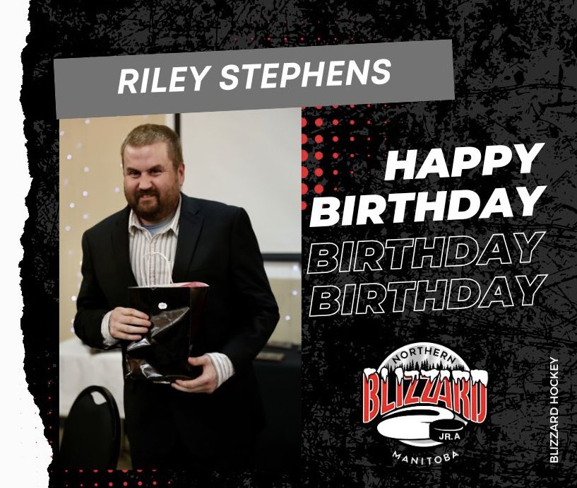 We would like to send a huge Happy Birthday going out to Riles! One of the biggest supporters, helpers and fans we have! 

We hope you had a great day! 

#Blizznation #NorManBlizzard
