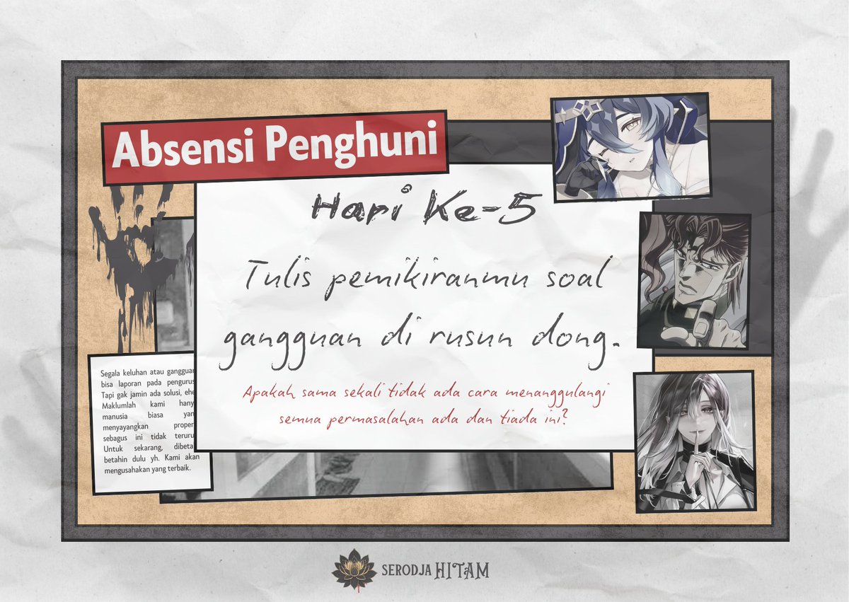 Serodja Hitam : Selesai tweet media