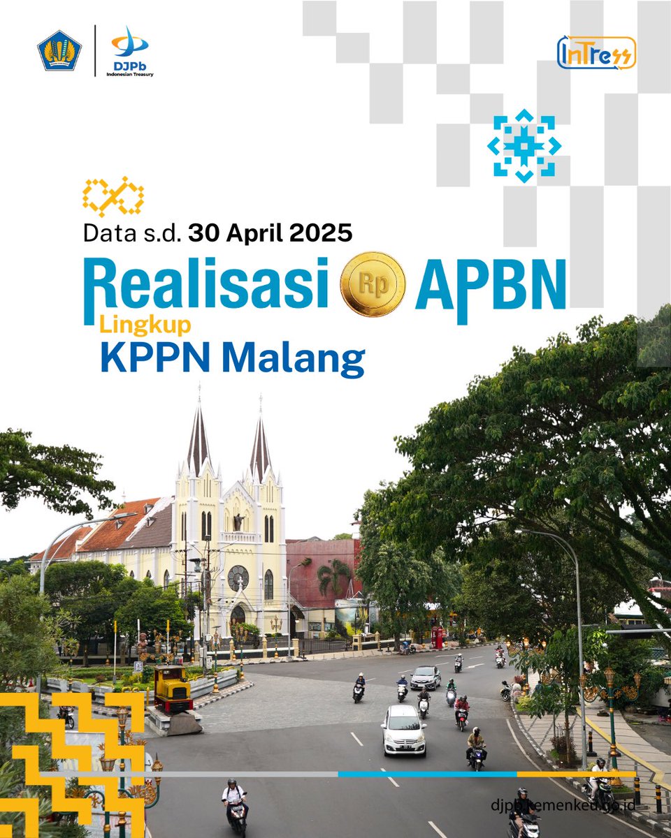 APBN adalah instrumen penting dalam mendukung pembangunan dan  kesejahteraan masyarakat. Berikut merupakan bentuk dukungan realisasi  APBN di lingkup KPPN Malang hingga 30 April 2025, simak selengkapnya;

djpb.kemenkeu.go.id/kppn/malang/id…