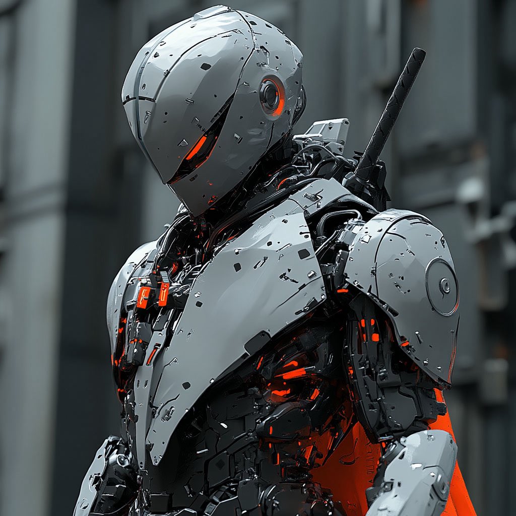 sandstation_'s tweet photo. Ninja Mech - Armoroid Shinobi
.
.
#ninja #shinobi #ai #digitalart #cyberpunk #scifi #mech #robot #character #futuristic #manga #mangaart #conceptart #mechaart https://t.co/BgmEvs5ib3