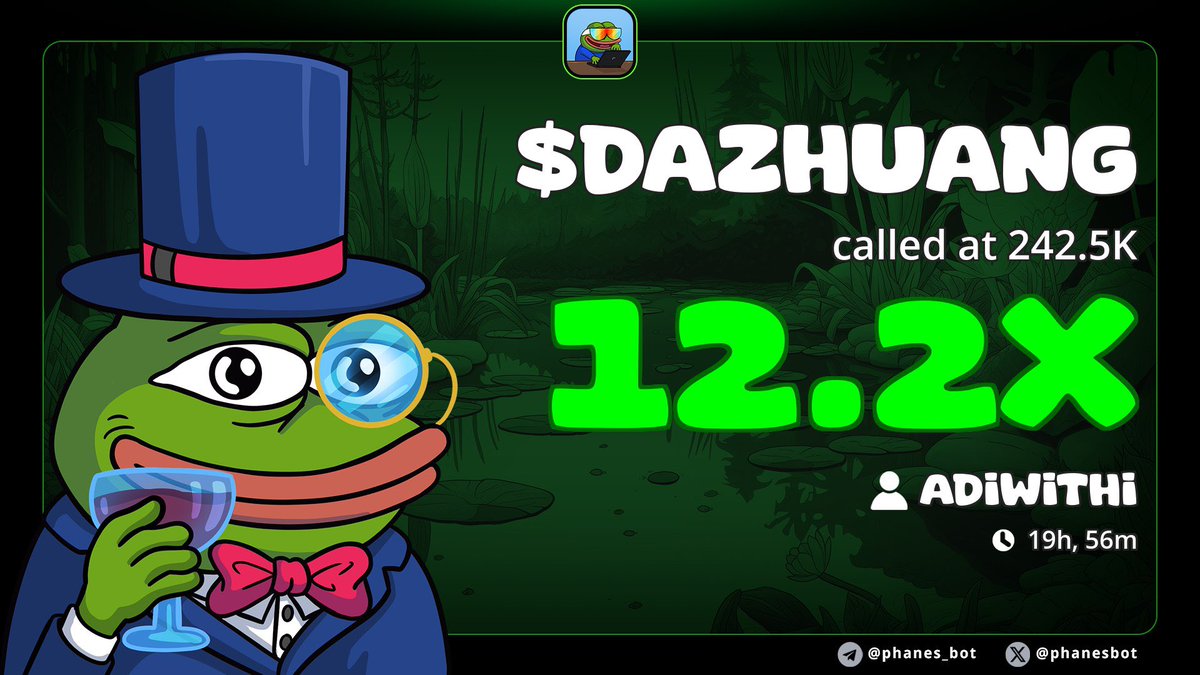 Trade smarter with Axiom: axiom.trade/@adiii
Use my link for max fee discount
•FREE tools when you DM me on Discord after joining.

Join the fam:
Telegram: t.me/Withisss
Discord: discord.gg/TrenchLoop

Let’s Loop together — only W’s ⭐️

$Dazhuang