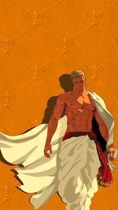 Zoro x India, wallpapered at 4k. (