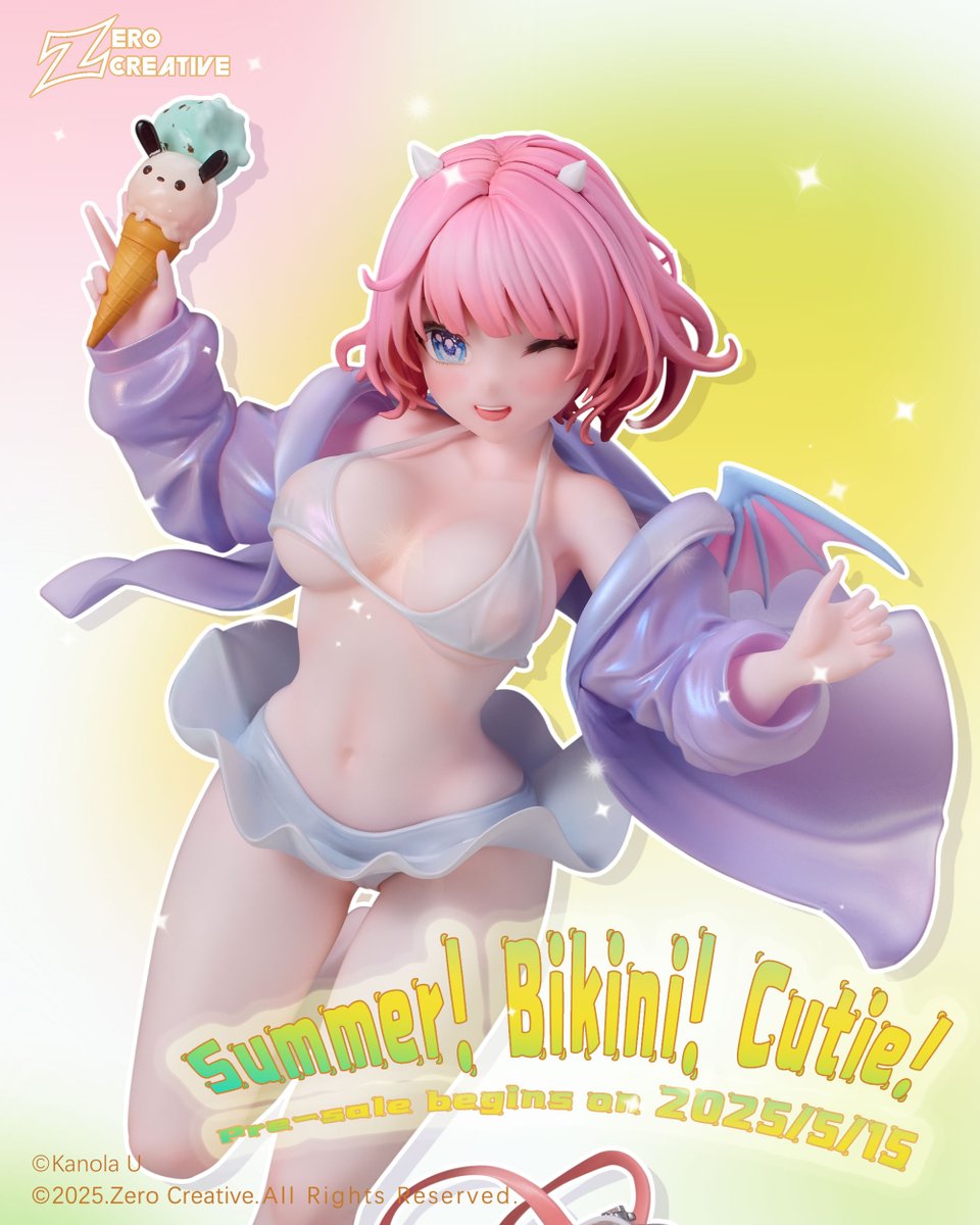 ZeroCreative2's tweet image. ◆ Just 1 Day Left Until Pre-Orders Start! ◆

Zero Creative&apos;s new &quot;Summer！Bikini！Cutie！&quot; scale figure finally arrives tomorrow!

📣 Pre-orders start on May 15, 2025

More details will be revealed soon, so stay tuned!