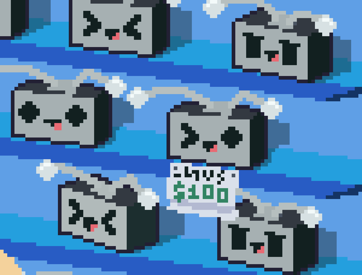 saltypx's tweet image. le dailypixel (on bsky @ simplysalt)
theme: #displaystand