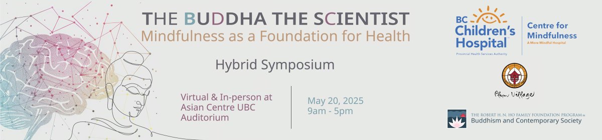 dave_vago's tweet image. Join us online! The Buddha The Scientist
Mindfulness as a Foundation for Health
Hybrid Symposium | May 20, 2025
📍 Asian Centre, UBC | Online & In-Person @thichnhathanh @UBC
deerparkmonastery.org//en/visit/even…
