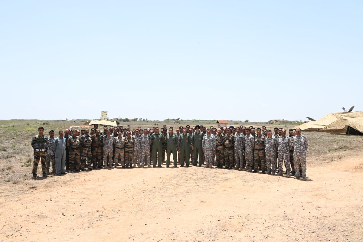 C PRO South Western Air Command (@swac_iaf) on Twitter photo Air Marshal Nagesh Kapoor, AOC-in-C <a href="/SWAC_IAF/">C PRO South Western Air Command</a>, visited forward airfields in Gujarat. He held op discussions & interacted with the personnel who led #OperationSindoor to success with courage and precision. #IndianAirForce Air Marshal Nagesh Kapoor, AOC-in-C <a href="/SWAC_IAF/">C PRO South Western Air Command</a>, visited forward airfields in Gujarat. He held op discussions & interacted with the personnel who led #OperationSindoor to success with courage and precision. #IndianAirForce