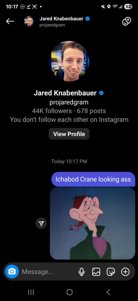 Reaching out to ProJared with some important information.