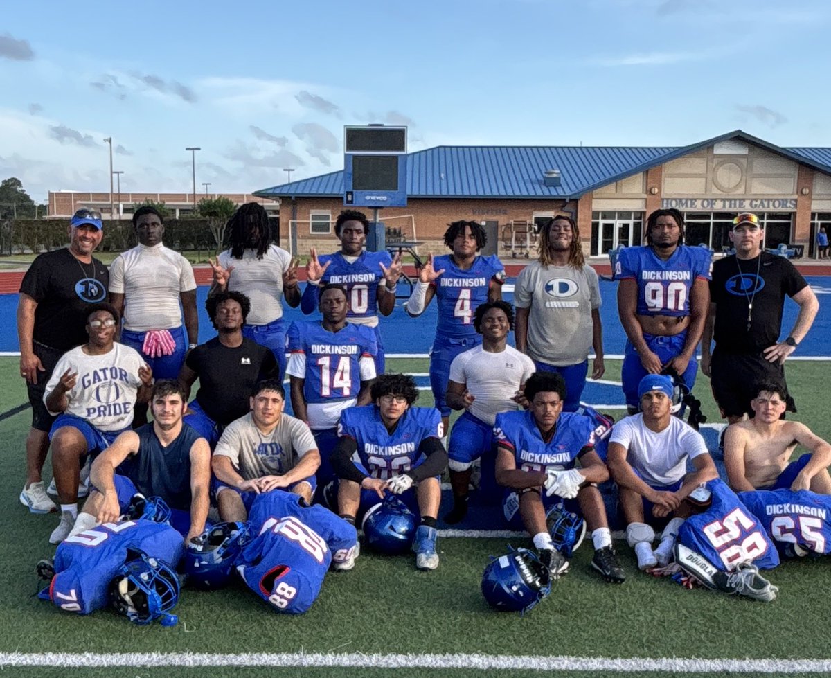 Johnny Sierra (@coachsierra) on Twitter photo <a href="/DickinsonFB/">DHSGatorFB</a> wrapped up Spring Ball on a positive note. Both sides of the ball had a great spring and the future is bright. Looking forward to the Fall with these young men. #GatorPride <a href="/DickinsonFB/">DHSGatorFB</a> wrapped up Spring Ball on a positive note. Both sides of the ball had a great spring and the future is bright. Looking forward to the Fall with these young men. #GatorPride