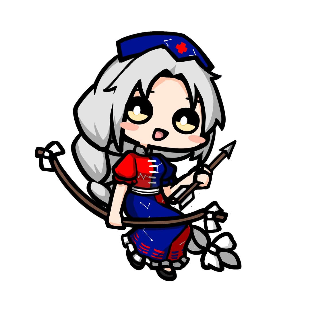 妹紅/輝夜/永琳
#東方Project