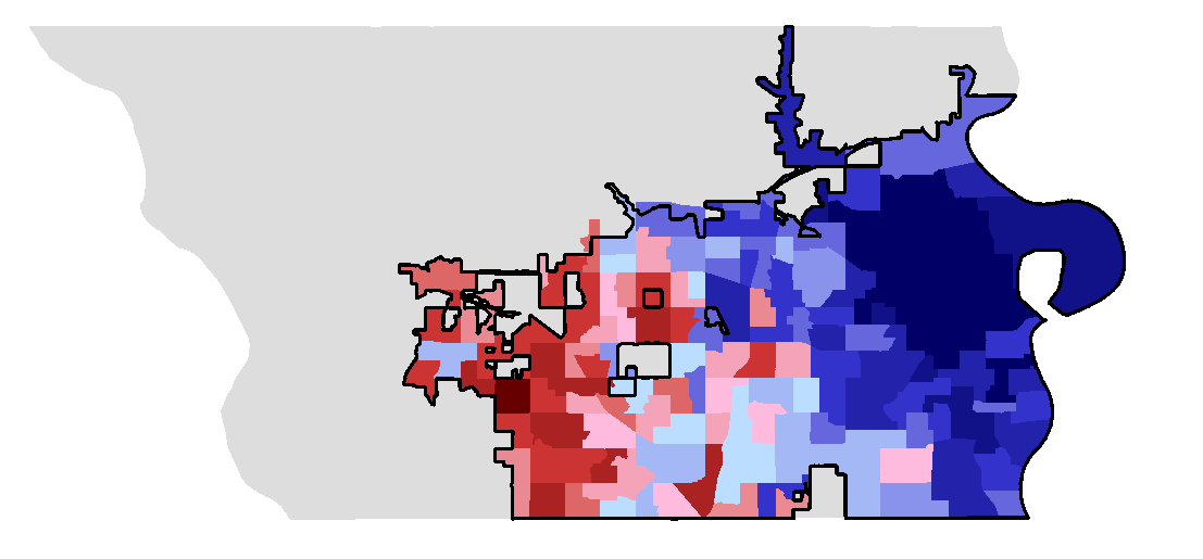 JMilesColeman's tweet photo. Though the office is technically nonpartisan, John Ewing (D) defeated Mayor Jean Stothert (R) in Omaha tonight--as of when I pulled the data, he's up nearly 13 points.

Biden and Harris each won Omaha proper by about 19 points, though it's seemed a little redder down-ballot. https://t.co/q2qfsdt5Iz