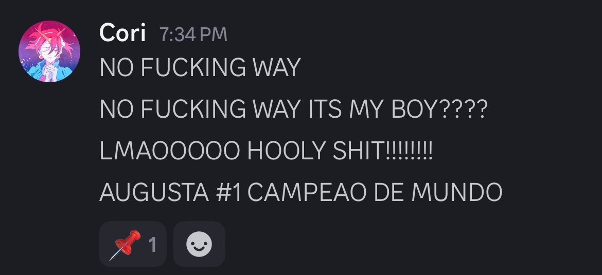 I was so excited you don’t even know