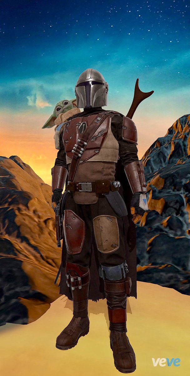 ✨✨Grogu &amp; Mando!✨✨

#VeVe #StarWars #Grogu #Mandalorian