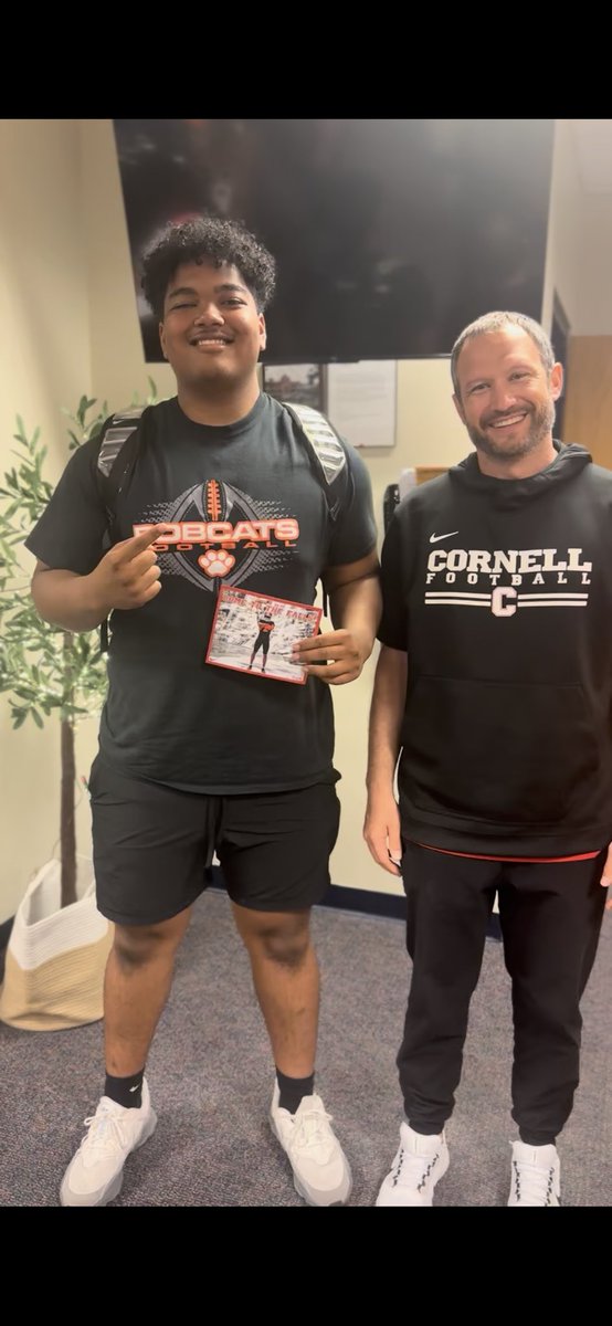 Oji Numa (@tripleoji) on Twitter photo Thank you <a href="/Coach_Hatcher20/">Mike Hatcher</a> for coming in today to speak to me about Cornell football! <a href="/AFL_YorkPA/">AFL York PA</a> <a href="/BologaNEFB/">Ryan Bologa</a> <a href="/BigRed_Football/">Cornell Football</a> <a href="/thefactorybma/">TheFactoryBMA</a> <a href="/PRZVicCastillo/">VicCastilloPRZ</a> <a href="/PaFootballNews/">Pennsylvania Football News</a> Thank you <a href="/Coach_Hatcher20/">Mike Hatcher</a> for coming in today to speak to me about Cornell football! <a href="/AFL_YorkPA/">AFL York PA</a> <a href="/BologaNEFB/">Ryan Bologa</a> <a href="/BigRed_Football/">Cornell Football</a> <a href="/thefactorybma/">TheFactoryBMA</a> <a href="/PRZVicCastillo/">VicCastilloPRZ</a> <a href="/PaFootballNews/">Pennsylvania Football News</a>