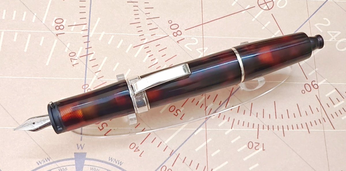 Just finished: IRIS in dark tortoiseshell celluloid.