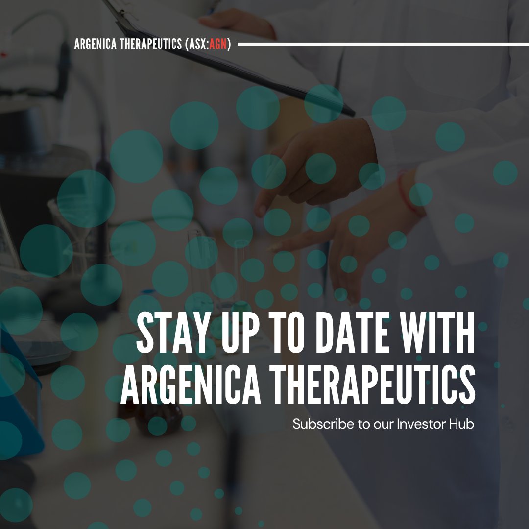 Are you interested in learning more about Argenica Therapeutics? 

The best way to stay across company news and updates is by signing up to our Investor Hub. If you haven't already, sign up through the link below!

Join here ➡️ investorhub.argenica.com.au

#ASX #AGN #ARG007 #stroke