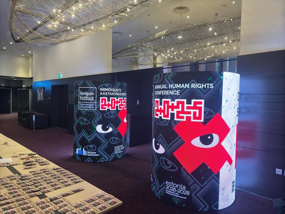 xiyin121401's tweet image. 【Gloshine】・導入事例
📷 Gloshine’s next-gen 𝐂𝐅 𝐏𝐫𝐨 𝐒𝐞𝐫𝐢𝐞𝐬 𝐟𝐥𝐞𝐱𝐢𝐛𝐥𝐞 𝐜𝐮𝐫𝐯𝐞𝐝 𝐬𝐜𝐫𝐞𝐞𝐧 shines at 𝐄𝐬𝐭𝐨𝐧𝐢𝐚’𝐬 𝐀𝐧𝐧𝐮𝐚𝐥 𝐇𝐮𝐦𝐚𝐧 𝐑𝐢𝐠𝐡𝐭𝐬 𝐂𝐨𝐧𝐟𝐞𝐫𝐞𝐧𝐜𝐞!
#LEDビジョン #LEDディスプレイ #LEDvision #LEDdisplay #LEDscreen #GLOSHINE