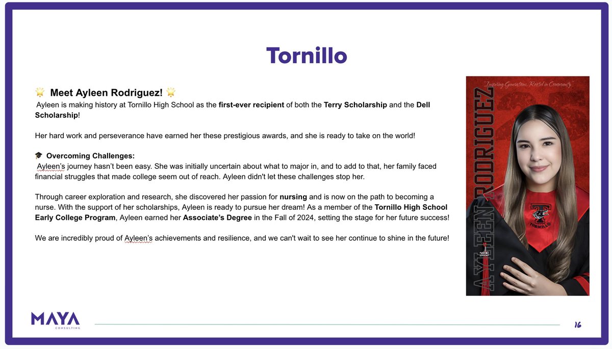 THS student representing our district at the Rural CCMR End of the year Reflection Webinar. Thank you <a href="/Joanna_TISD/">Joanna Hernandez</a> and <a href="/RBonilla_TISD/">Raymond Bonilla M.Ed.</a> #TISDProud