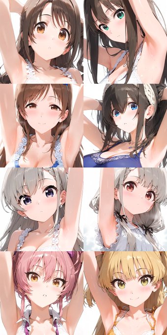 腋特集。
他に見たいキャラがいたらコメントで教えてください。 