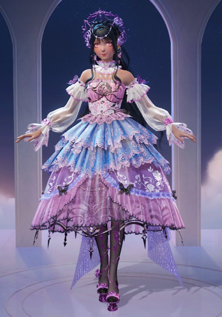 This is late cus I got busy but I finished another batch of pride aurosas 🫶 next I'll try a rainbow one, but lmk if you want me to do any other flag!

Codes:
Pansexual: 7LTQCv2gBZ1#
Agender: 7LTAlAfnaZ1#
Nonbinary: 7LsgBkJjtY4#
Genderfluid: 7LsYLSbRYUV#

#InfinityNikki