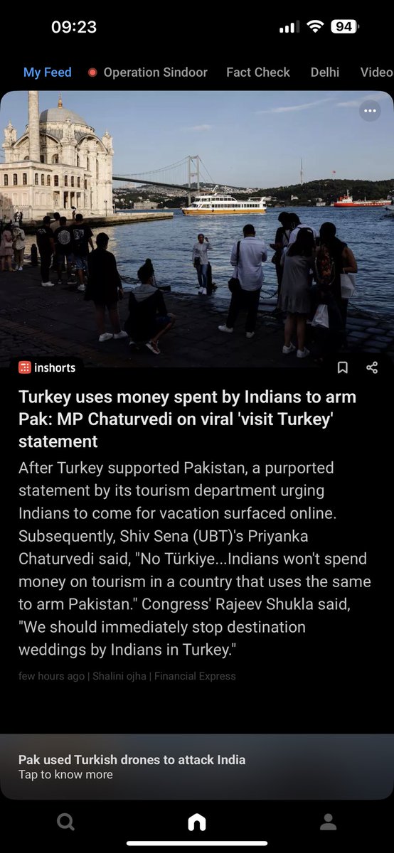 rathorabhijeet's tweet image. Indians should chose any other destination but turkey to visit + 
India Govt. should stop issuing new tourist visas to its citizen for vacation to Turkey. 
@DrSJaishankar 
#BoycottTurkey 
#turkeyboycott